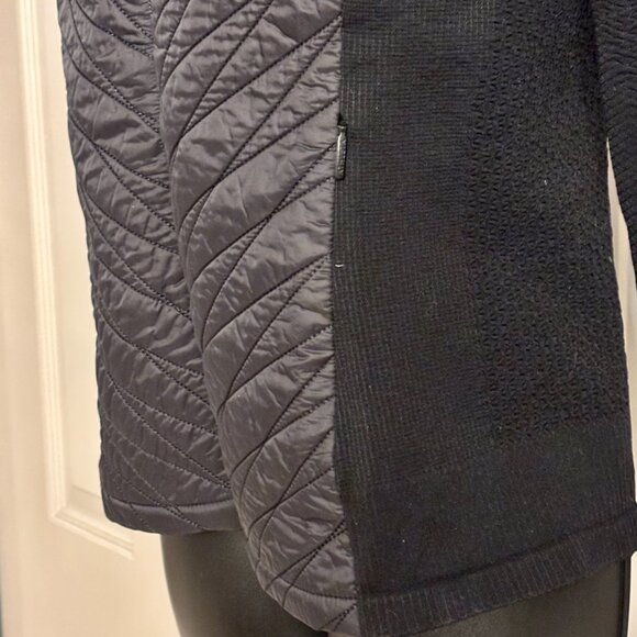 SALE! Athleta Flurry Force Insulated PrimaLoft Jacket - Black - Like New S - Picture 6 of 14